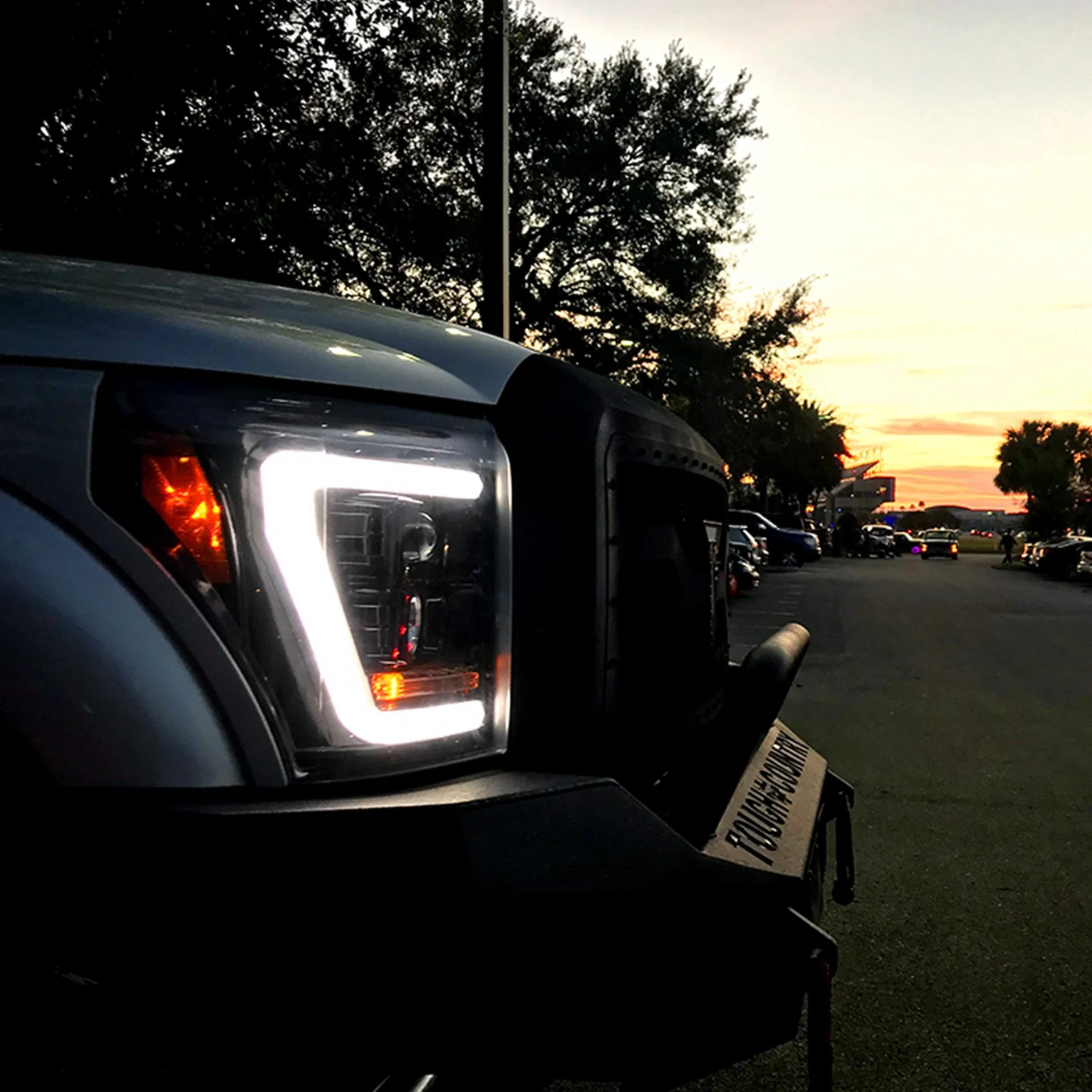 Ford Super Duty 11-16 Projector Headlights OLED Halos, DRL - Multiple Styles - Image 5