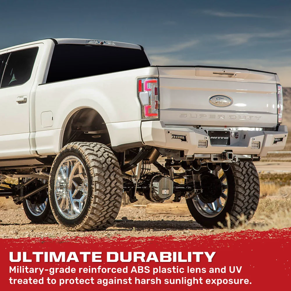 Ford Super Duty 17-19 Ultra Bright OLED Tail Lights (Replaces Factory/OEM Halogen) - Multiple Lens - Image 27