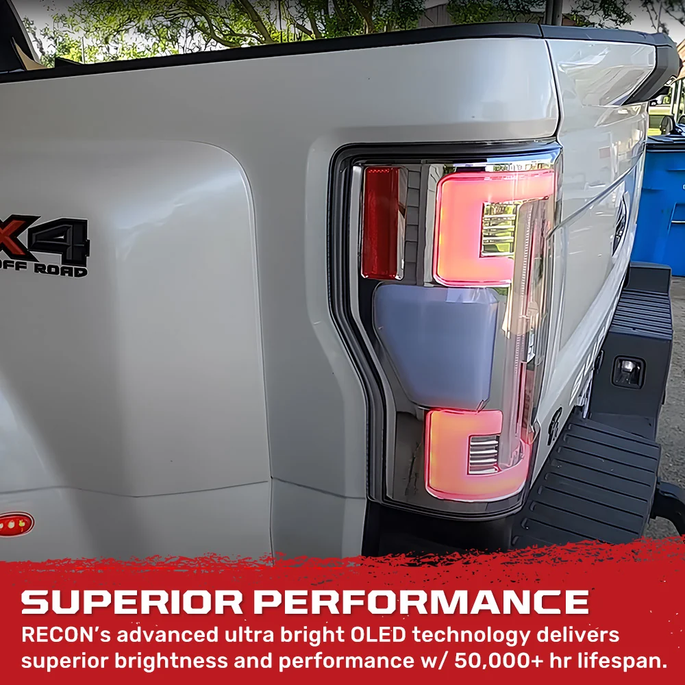 Ford Super Duty 17-19 Ultra Bright OLED Tail Lights (Replaces Factory/OEM Halogen) - Multiple Lens - Image 28