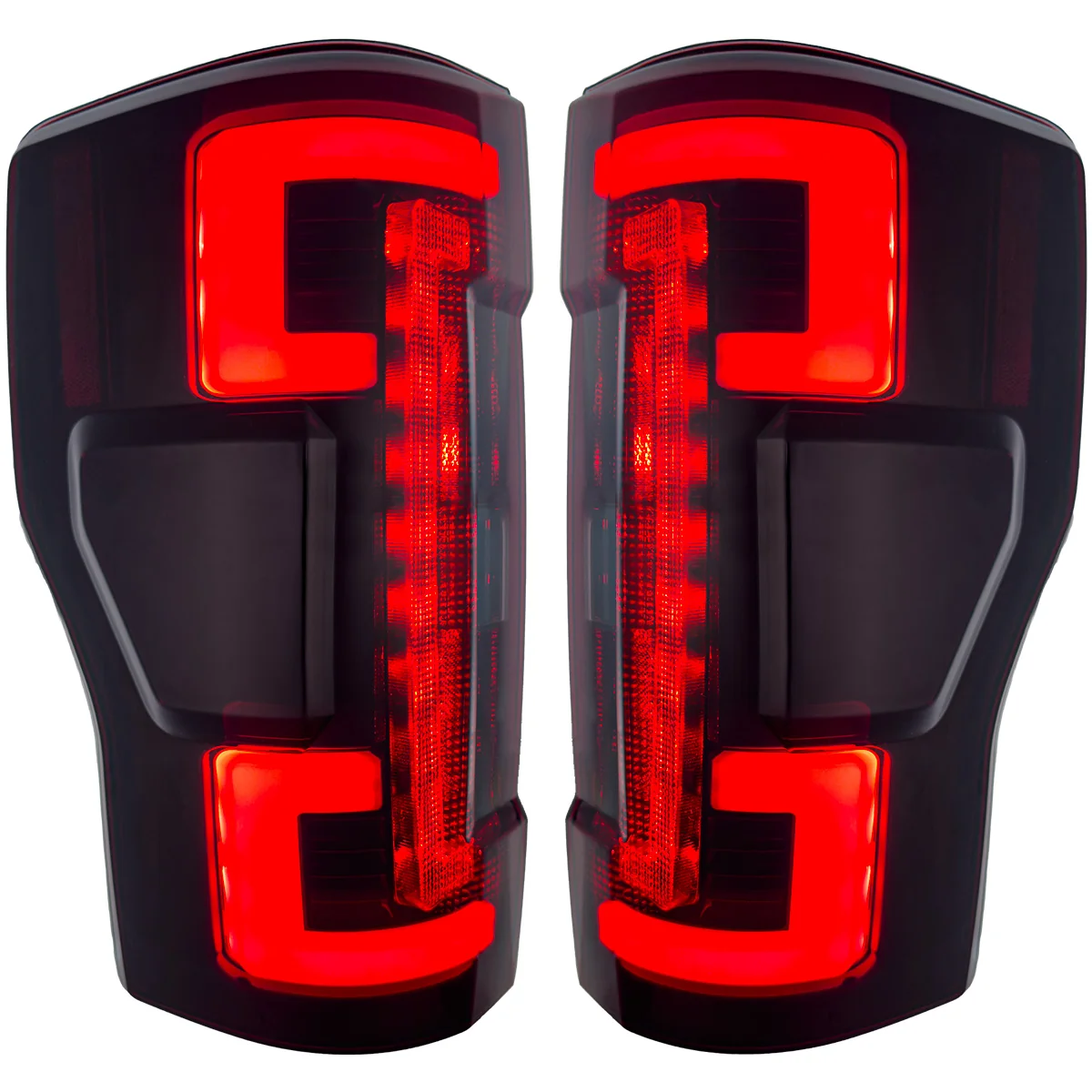Ford Super Duty 17-19 Ultra Bright OLED Tail Lights (Replaces Factory/OEM Halogen) - Multiple Lens - Image 4