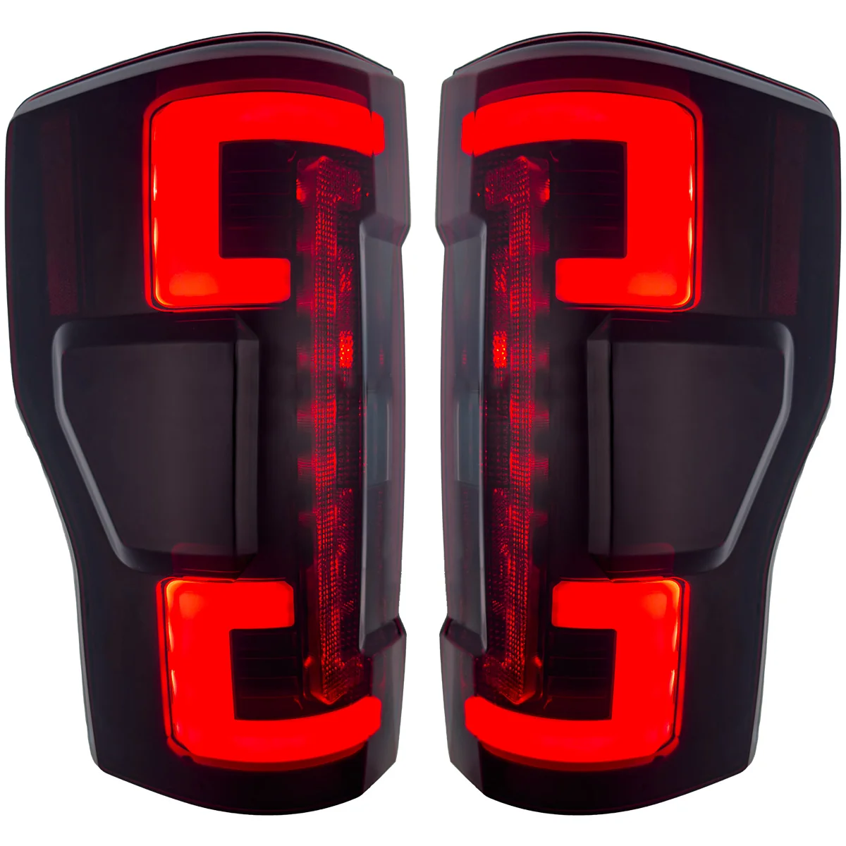 Ford Super Duty 17-19 Ultra Bright OLED Tail Lights (Replaces Factory/OEM Halogen) - Multiple Lens - Image 5