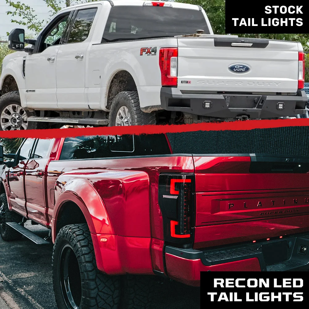Ford Super Duty 17-19 Ultra Bright OLED Tail Lights (Replaces Factory/OEM Halogen) - Multiple Lens - Image 57
