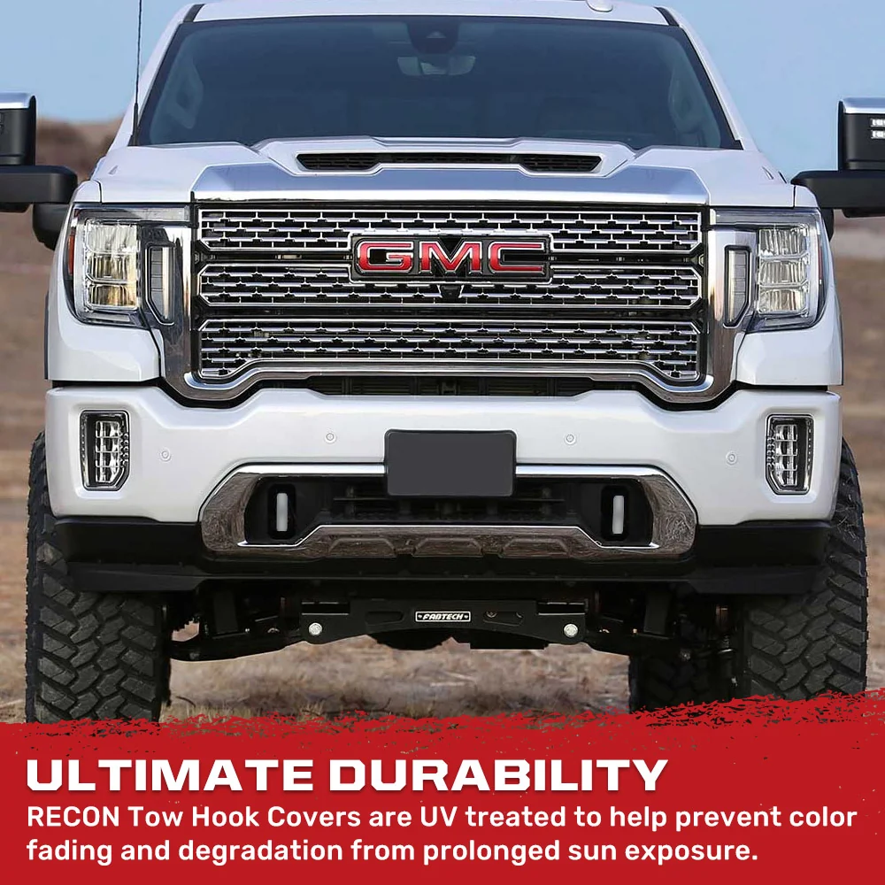 GMC 20-25 Sierra 1500 Tow Hook Covers 2-Piece Set of Silicone Covers Standard & LED Options - Multiple Colors - Image 90