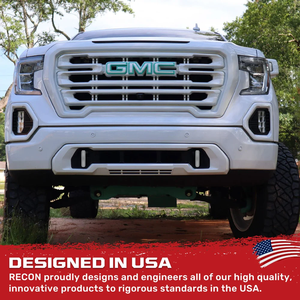 GMC 20-25 Sierra 1500 Tow Hook Covers 2-Piece Set of Silicone Covers Standard & LED Options - Multiple Colors - Image 91