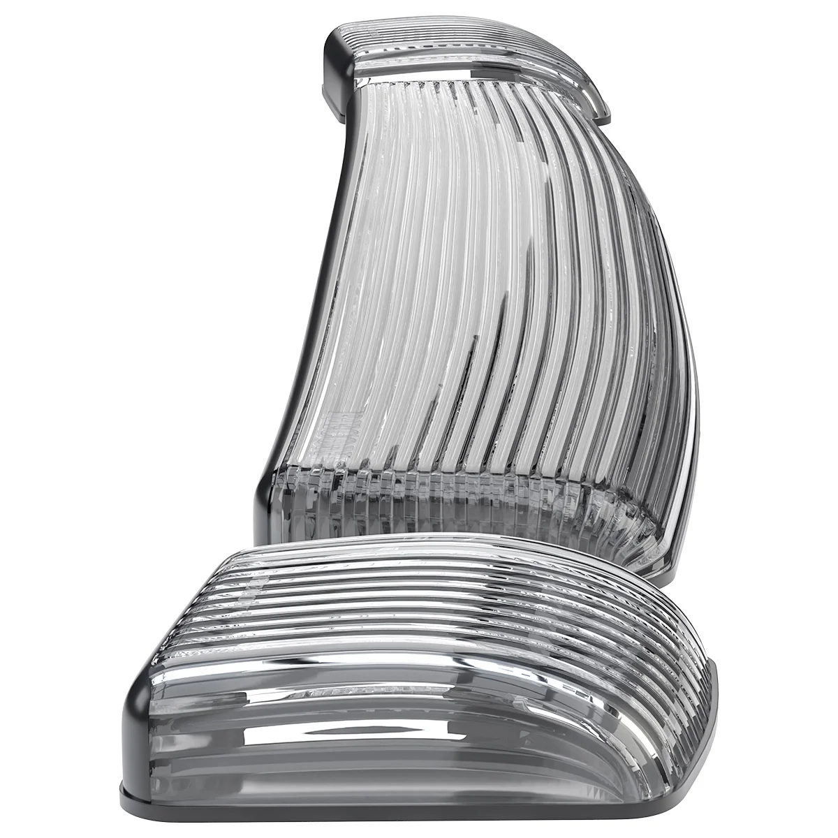 GMC & Chevy 15-19 3-Piece Cab Roof Light Kit Strobe LED White & Amber - Multiple Lens - Image 27