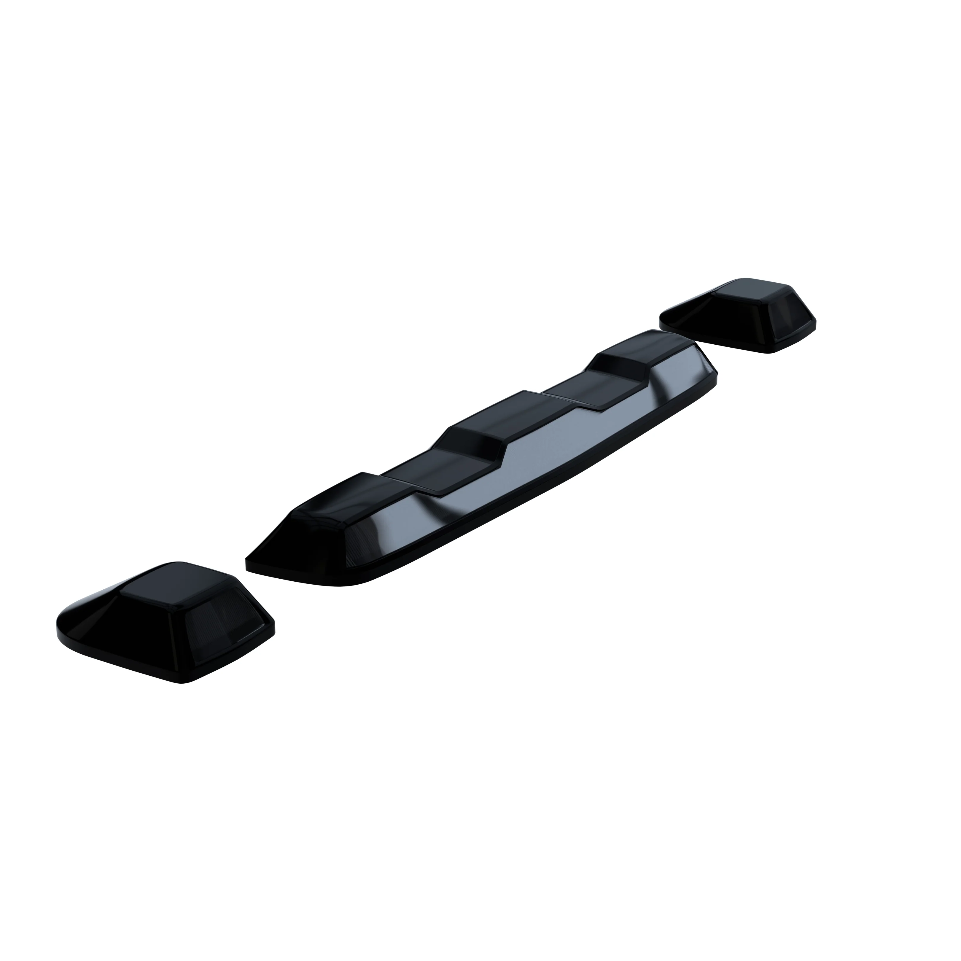 GMC & Chevy 20-25 (4th GEN Body Style) Heavy-Duty (3-Piece Set) Smoked Cab Roof Light Lens with Amber LED’s - (Attn: This cab light kit replaces OEM factory installed cab roof lights) - Image 19