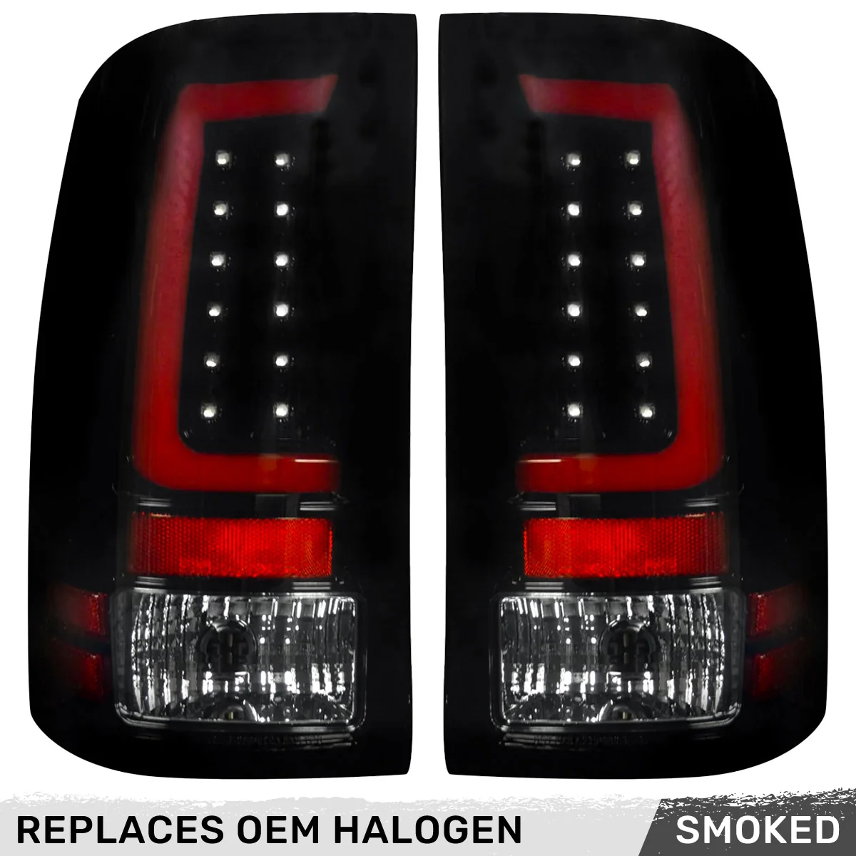 GMC Sierra 07-13 (Single Wheel Trucks) Tail Lights Ultra Bright OLED Running DRL Lights - Multiple Lens - Image 35