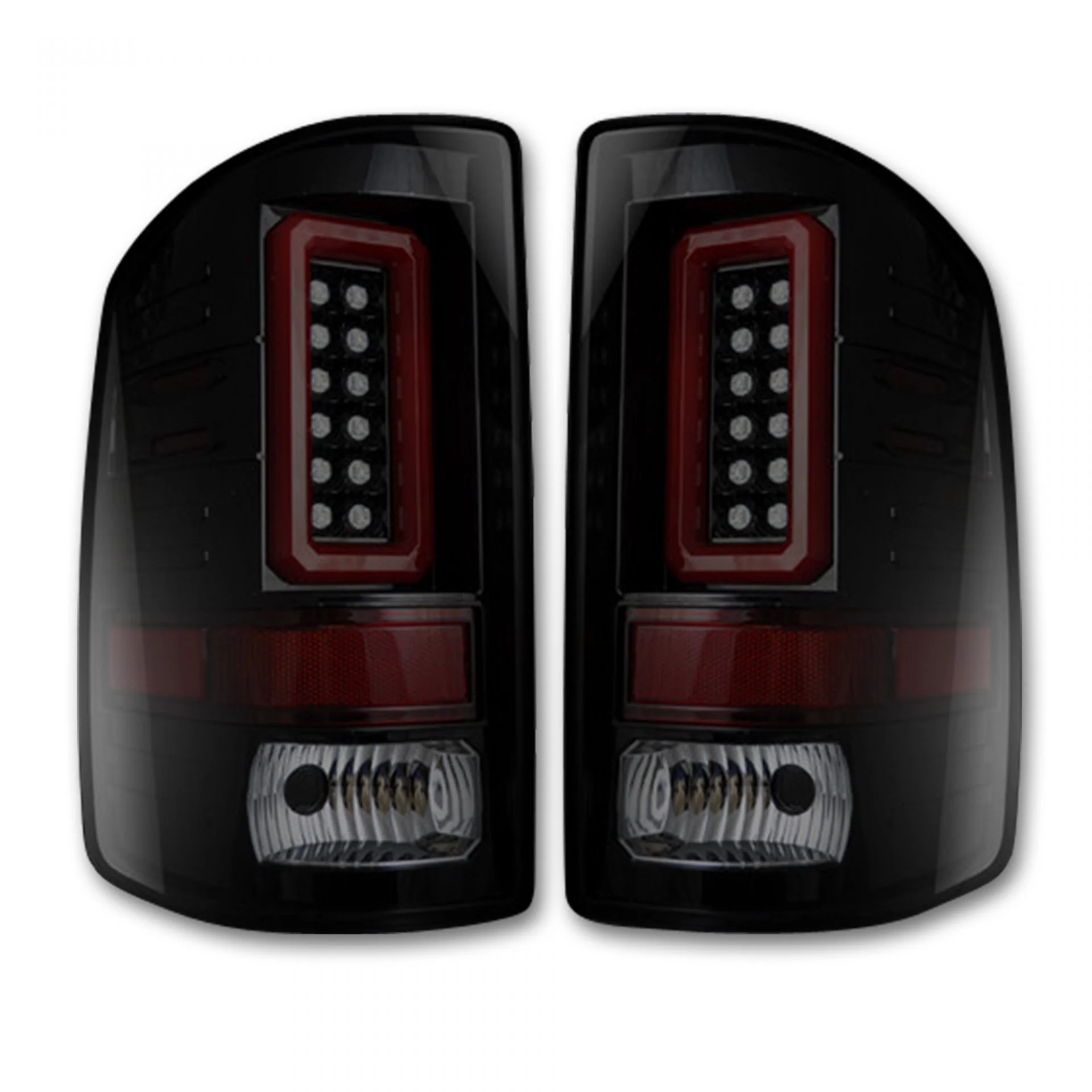 GMC Sierra 1500 14-18  Ultra Bright OLED Tail Lights (3rd Gen w/ Factory Halogen Style) - Multiple Lens - Image 3