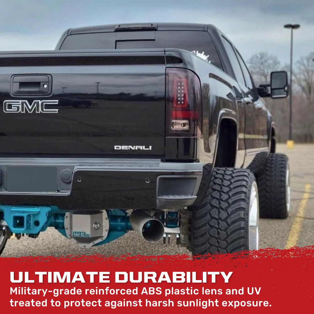 GMC Sierra 1500 14-18  Ultra Bright OLED Tail Lights (3rd Gen w/ Factory Halogen Style) - Multiple Lens - Image 37