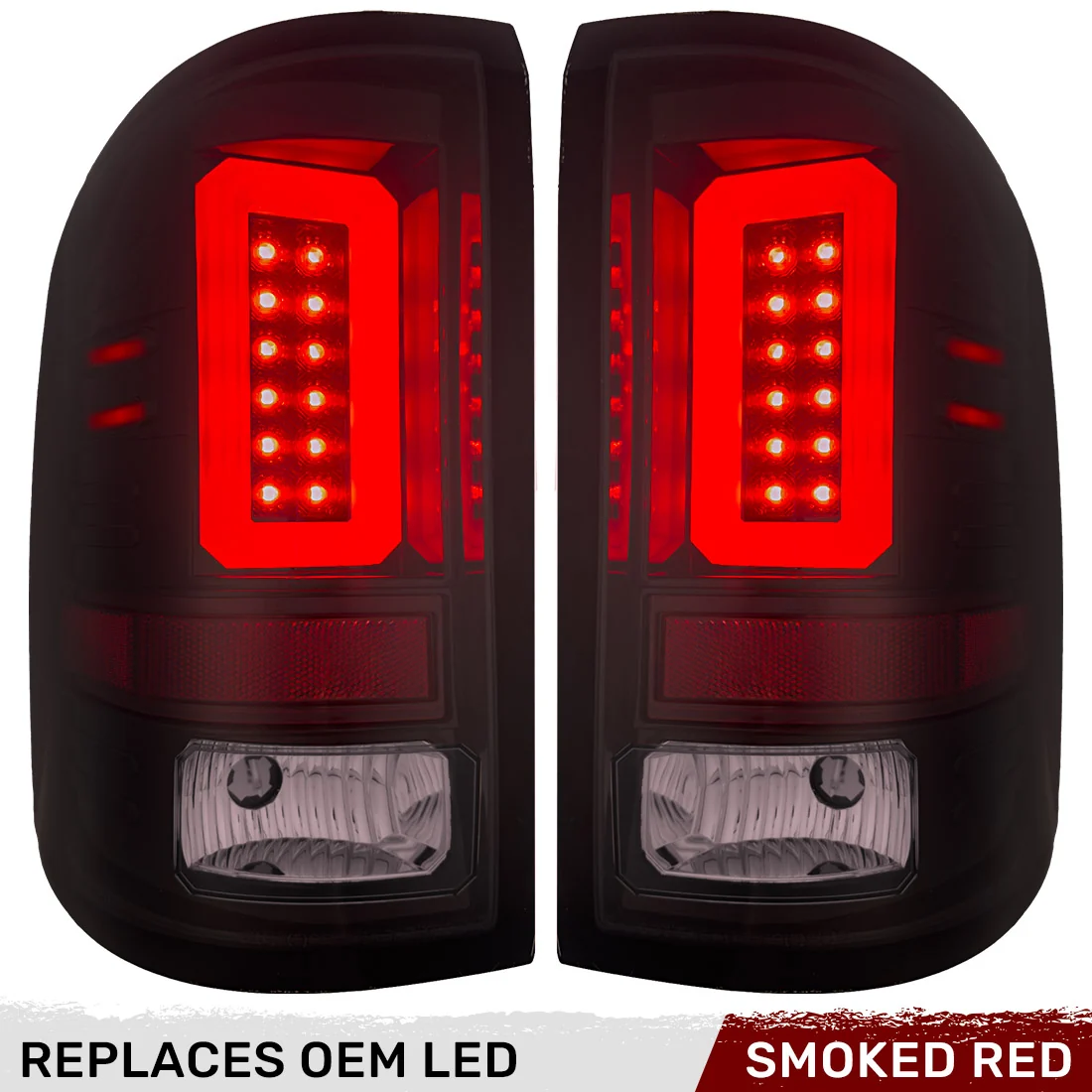 GMC Sierra 1500 16-18 (Replaces Factory LED Style Only) Tail Lights OLED in Multiple Lens - Image 25