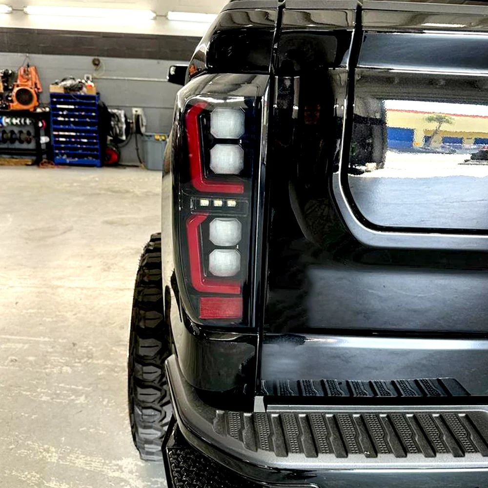 GMC Sierra 1500 19-25 Ultra Bright OLED Tail Lights (Replaces Factory/OEM LED Tail Lights Only) - Multiple Lens - Image 14