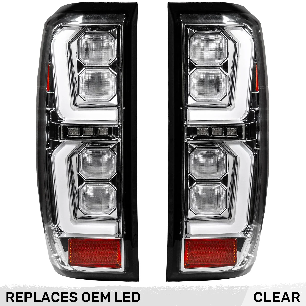 GMC Sierra 1500 19-25 Ultra Bright OLED Tail Lights (Replaces Factory/OEM LED Tail Lights Only) - Multiple Lens - Image 35