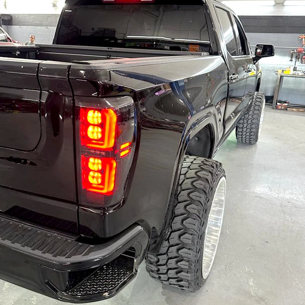 GMC Sierra 2500/3500 20-23 Ultra Bright OLED Tail Lights (Replaces Factory/OEM Halogen Tail Lights Only) - Multiple Lens - Image 14