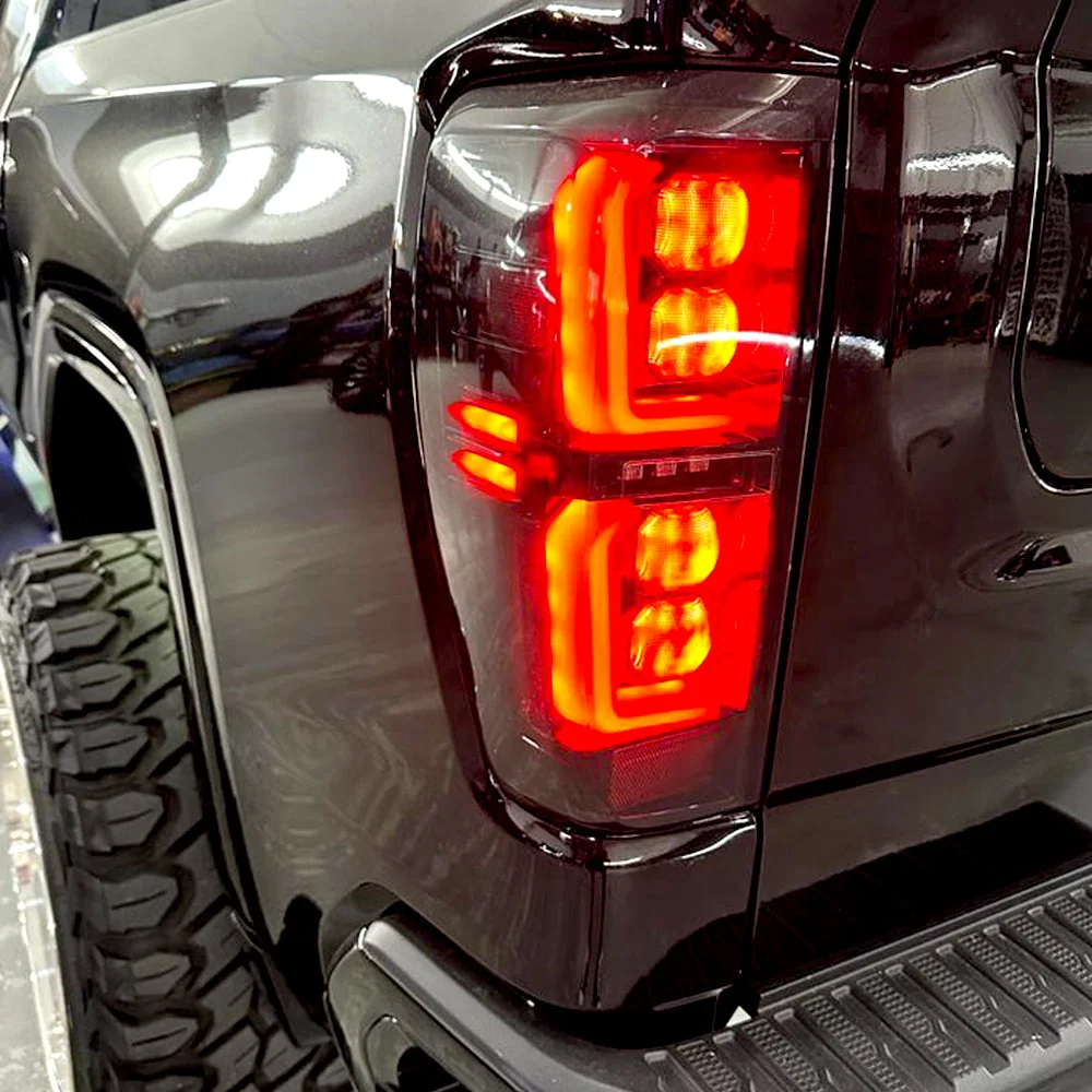 GMC Sierra 2500/3500 20-23 Ultra Bright OLED Tail Lights (Replaces Factory/OEM Halogen Tail Lights Only) - Multiple Lens - Image 16