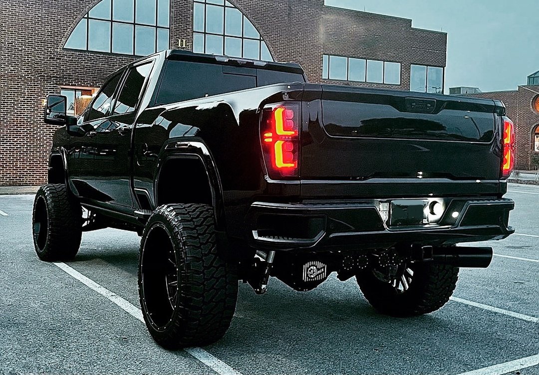 GMC Sierra 2500/3500 20-23 Ultra Bright OLED Tail Lights (Replaces Factory/OEM LED Tail Lights Only) - Multiple Lens - Image 12