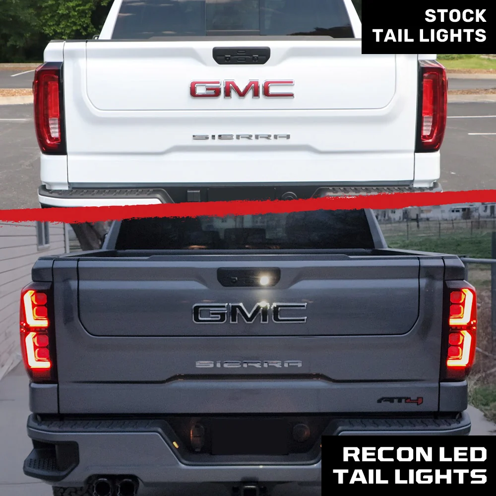 GMC Sierra 2500/3500 20-23 Ultra Bright OLED Tail Lights (Replaces Factory/OEM LED Tail Lights Only) - Multiple Lens - Image 26