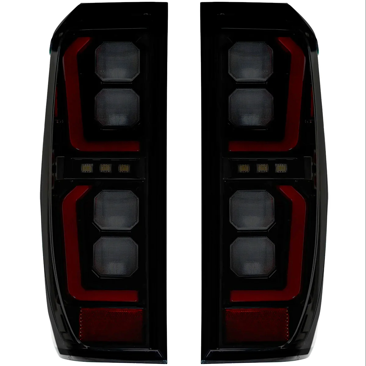 GMC Sierra 2500/3500 20-23 Ultra Bright OLED Tail Lights (Replaces Factory/OEM LED Tail Lights Only) - Multiple Lens - Image 4