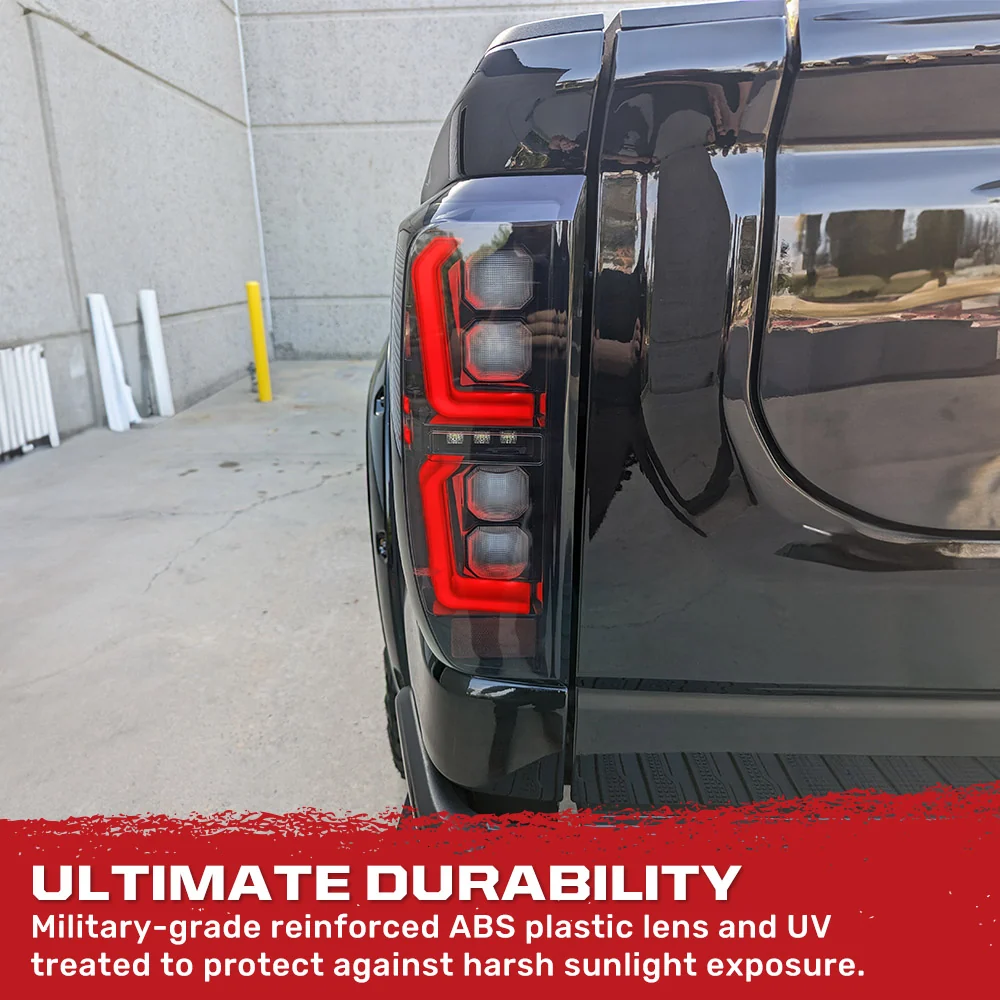 GMC Sierra 2500/3500 20-23 Ultra Bright OLED Tail Lights (Replaces Factory/OEM LED Tail Lights Only) - Multiple Lens - Image 8