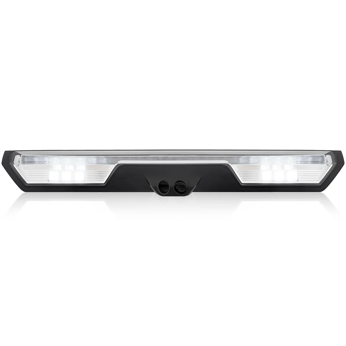 GMC Sierra 1500 19-25 & Chevy Silverado 1500 19-25 (4th GEN) - ULTRA HIGH POWER Red LED 3rd Brake Light w/ ULTRA HIGH POWER CREE XML White LED Cargo Lights (Replaces LED 3rd Brake Light with 2 Cargo Bed Cameras - Clear Lens - Image 3