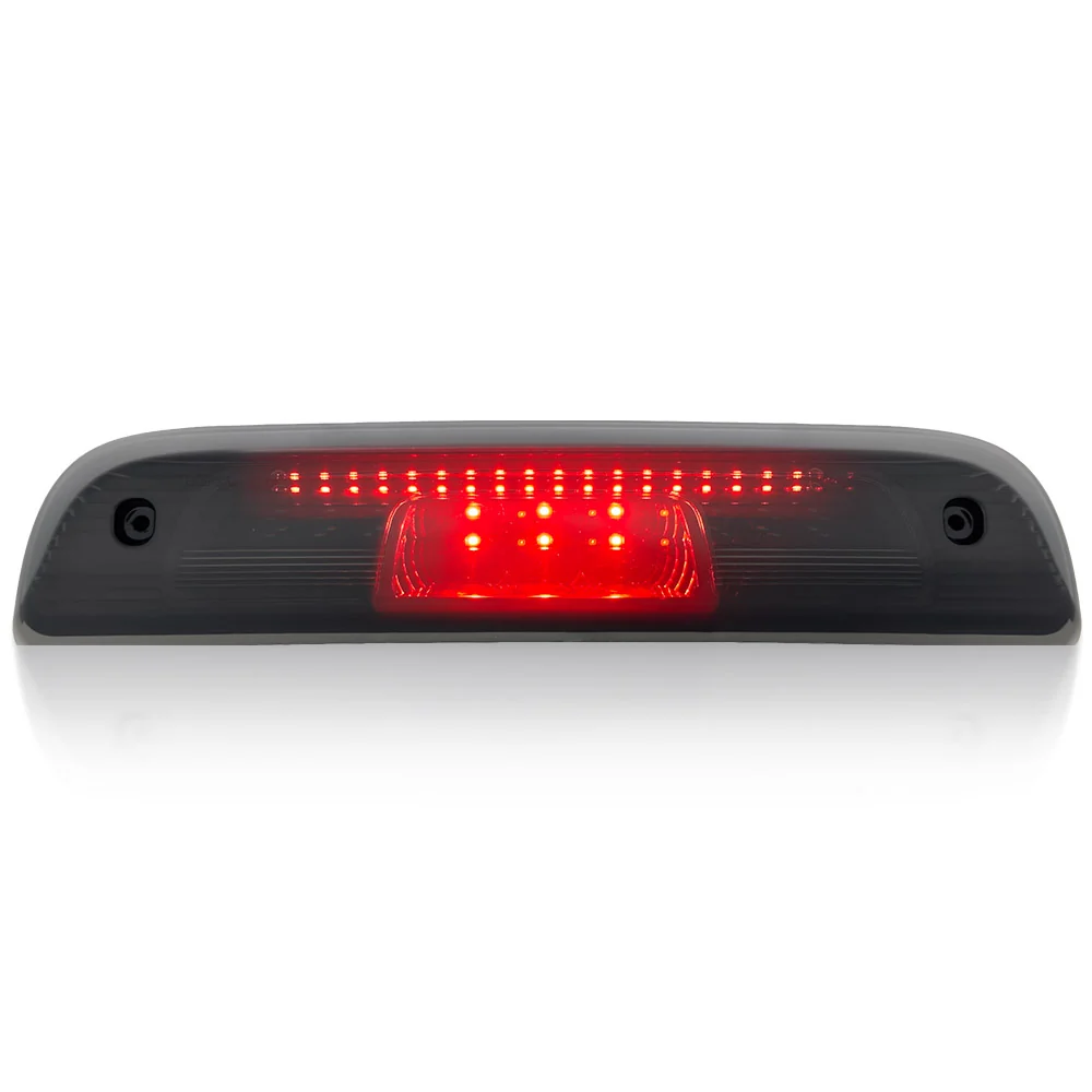 GMC Sierra & Chevy Silverado 3rd GEN 1500 14-18 Ultra High Power SCANNING Red LED 3rd Brake Light w/ High Power CREE XML White LED Cargo Lights - Smoked Lens - Image 4