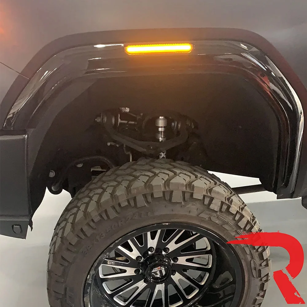 GMC 20-25 Sierra HD 2500/3500 (4th Gen) Fender Lenses (4-Piece Set) Ultra Bright LED Lights - Multiple Options - Image 34