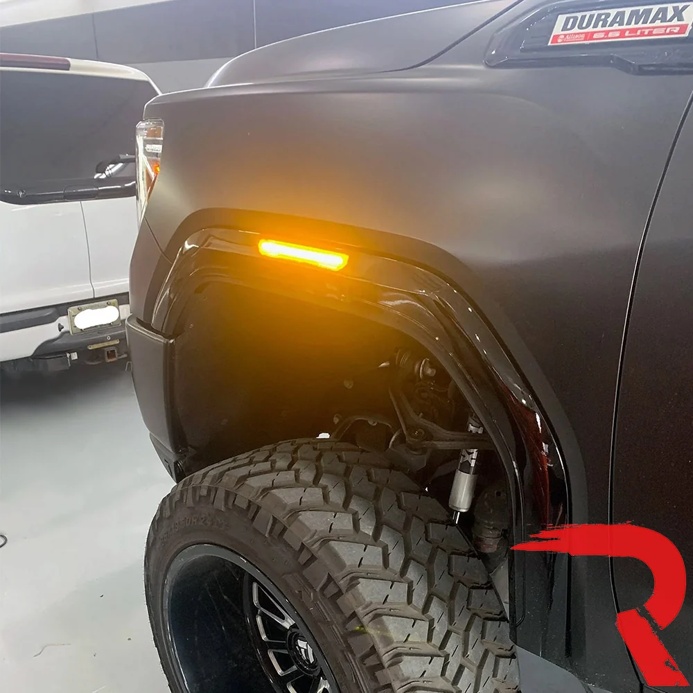 GMC 20-25 Sierra HD 2500/3500 (4th Gen) Fender Lenses (4-Piece Set) Ultra Bright LED Lights - Multiple Options - Image 40