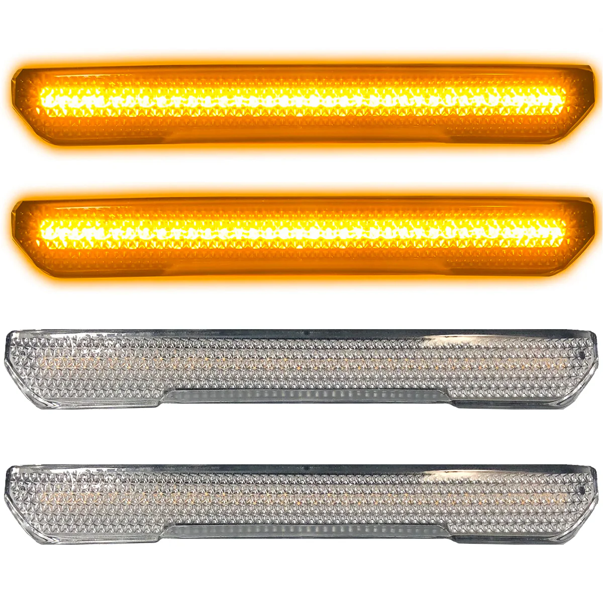 GMC 20-25 Sierra HD 2500/3500 (4th Gen) Fender Lenses (4-Piece Set) Ultra Bright LED Lights - Multiple Options - Image 44