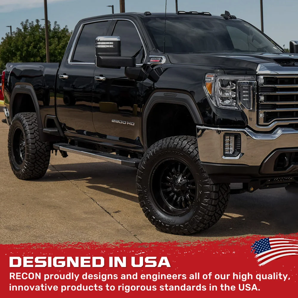 GMC 20-25 Sierra HD 2500/3500 (4th Gen) Fender Lenses (4-Piece Set) Ultra Bright LED Lights - Multiple Options - Image 7