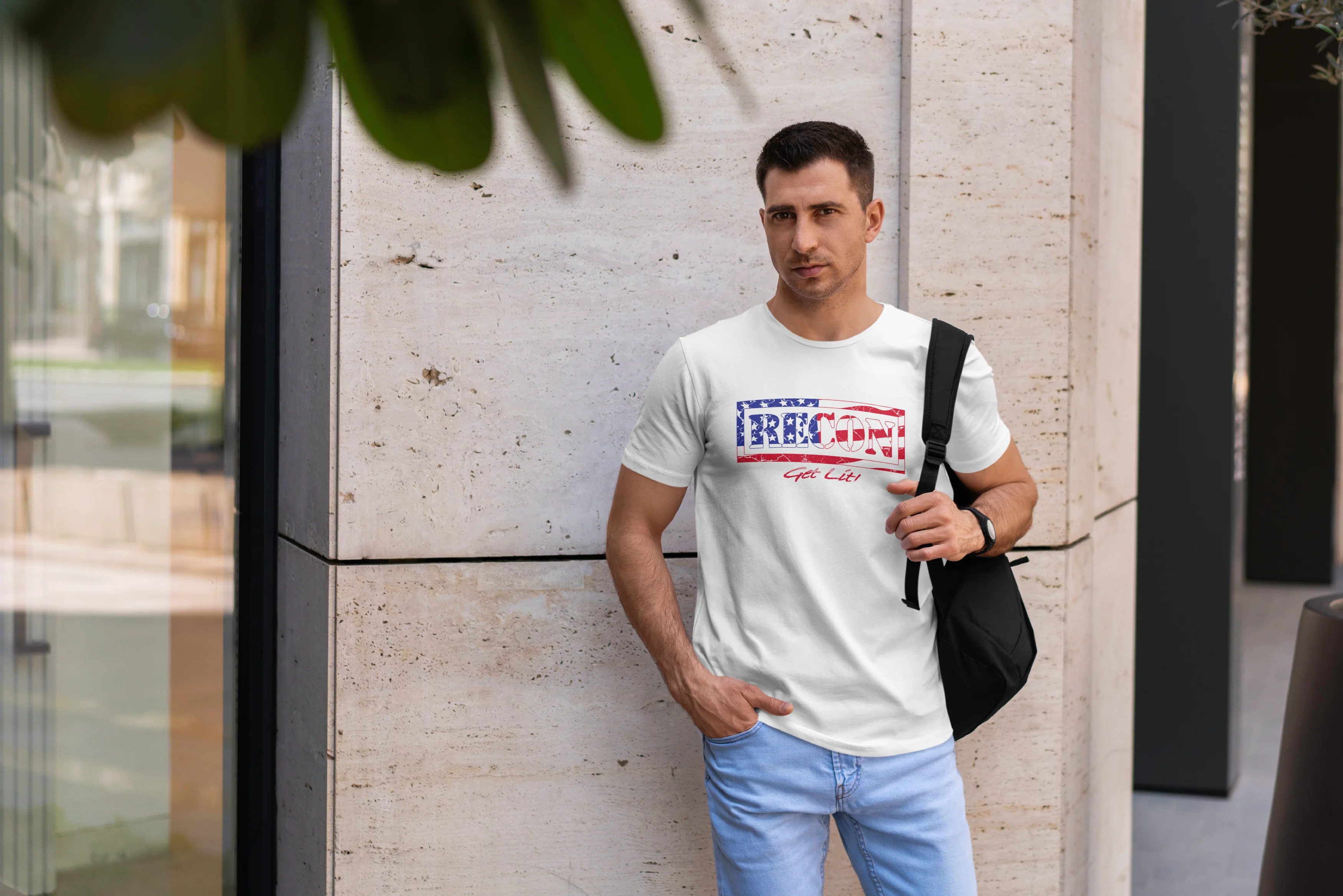 RECON American Flag T-Shirt - Image 6