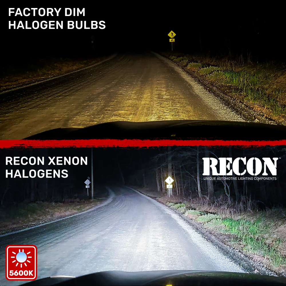 H1 12V 55W Xenon Gas Filled Headlight Bulbs in Platinum Blue - 5600K Color - Image 3