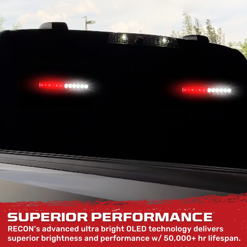 Interior Rear Window 2-PC LED Strobe/Flashing Light Bars - Suction Cup Installation A/C Adapter Plug & Play with 20 Lighting Function - Multiple Colors - Image 20