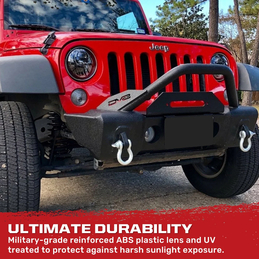 Jeep JK Wrangler 07-18 CREE LED Projector Headlights - Multiple Styles - Image 15