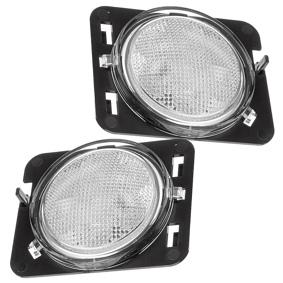 Jeep Wrangler JK 07-18 Ultra Bright Front Round LED Fender Lights - Multiple Options - Image 19