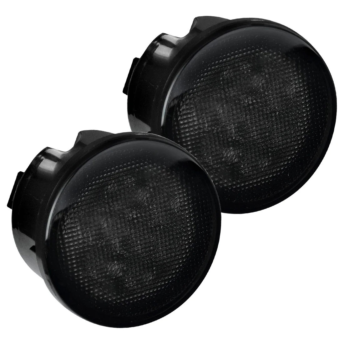 Jeep Wrangler JK 07-18 Ultra Bright Front Round DRL & Turn Signal LED Lights - Multiple Options - Image 12