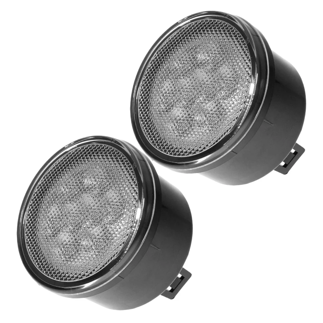 Jeep Wrangler JK 07-18 Ultra Bright Front Round DRL & Turn Signal LED Lights - Multiple Options - Image 18