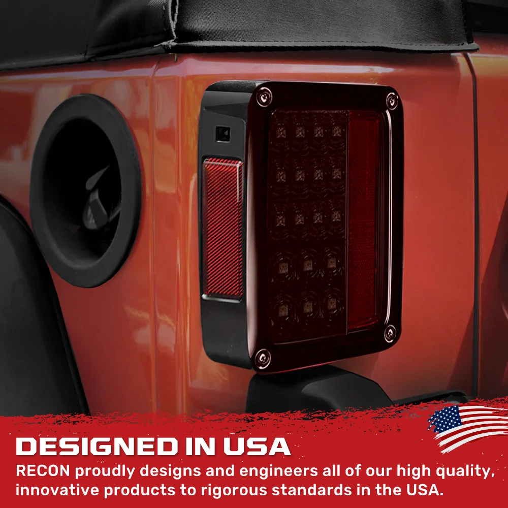 Jeep Wrangler JK 07-18 Ultra Bright LED Tail Lights - Multiple Lens - Image 19