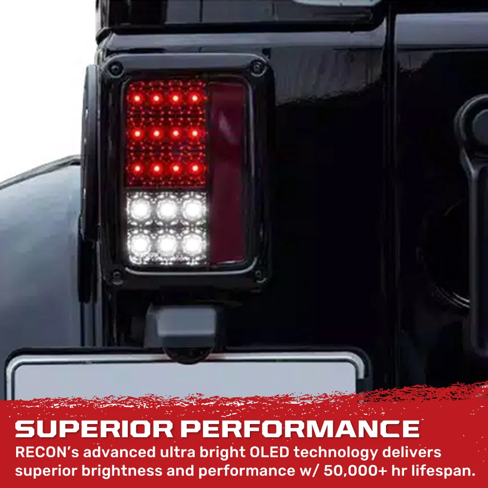 Jeep Wrangler JK 07-18 Ultra Bright LED Tail Lights - Multiple Lens - Image 29