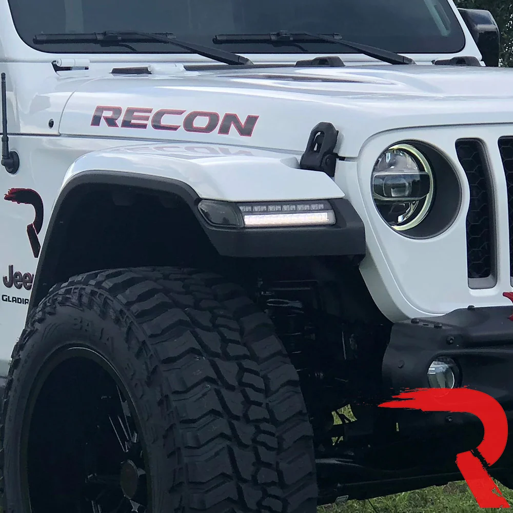 Jeep Wrangler JL & Gladiator 18-25 Front Fender Ultra Bright Side Marker LED Lights - Multiple Options - Image 11