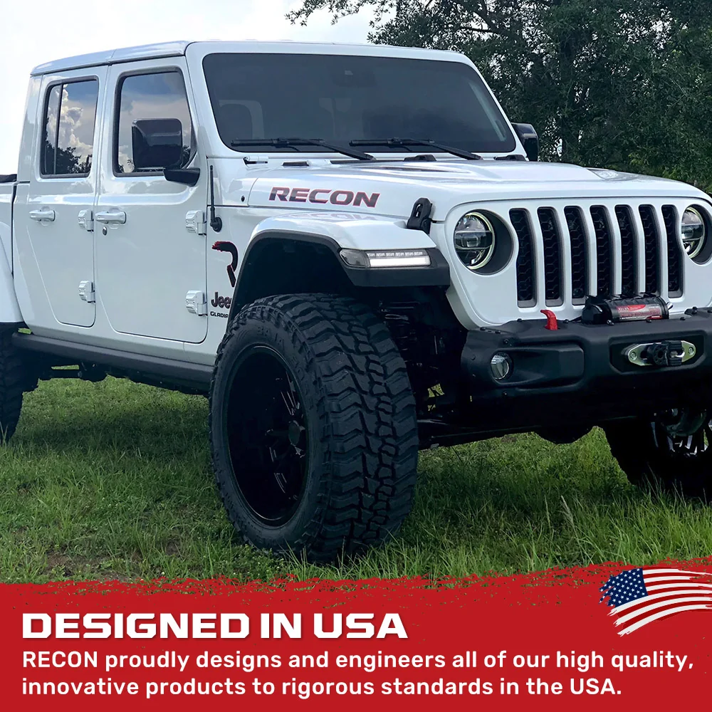Jeep Wrangler JL & Gladiator 18-25 Front Fender Ultra Bright Side Marker LED Lights - Multiple Options - Image 18