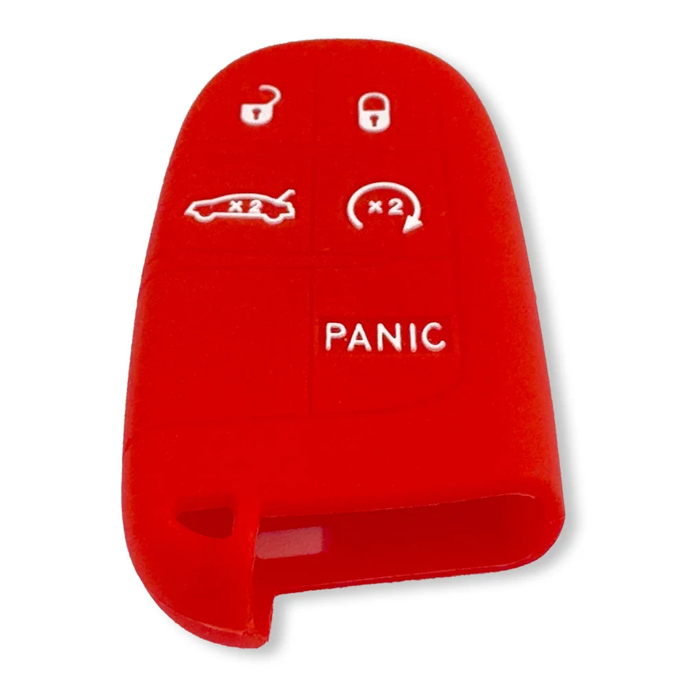 Dodge 13-18 RAM (1500, 2500, 3500) 1-Piece 100% Silicone Rubber Key Fob Cover - Multiple Colors - Image 11