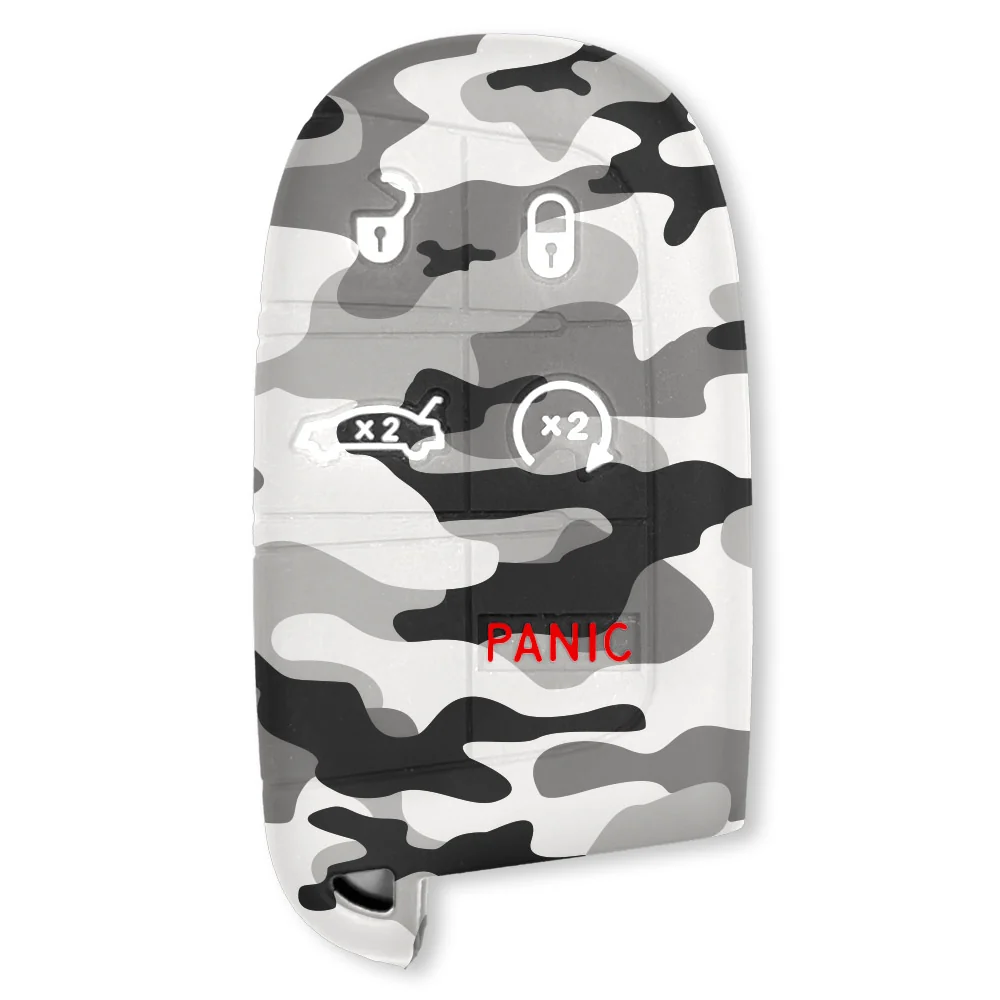 Dodge 13-18 RAM (1500, 2500, 3500) 1-Piece 100% Silicone Rubber Key Fob Cover - Multiple Colors - Image 52