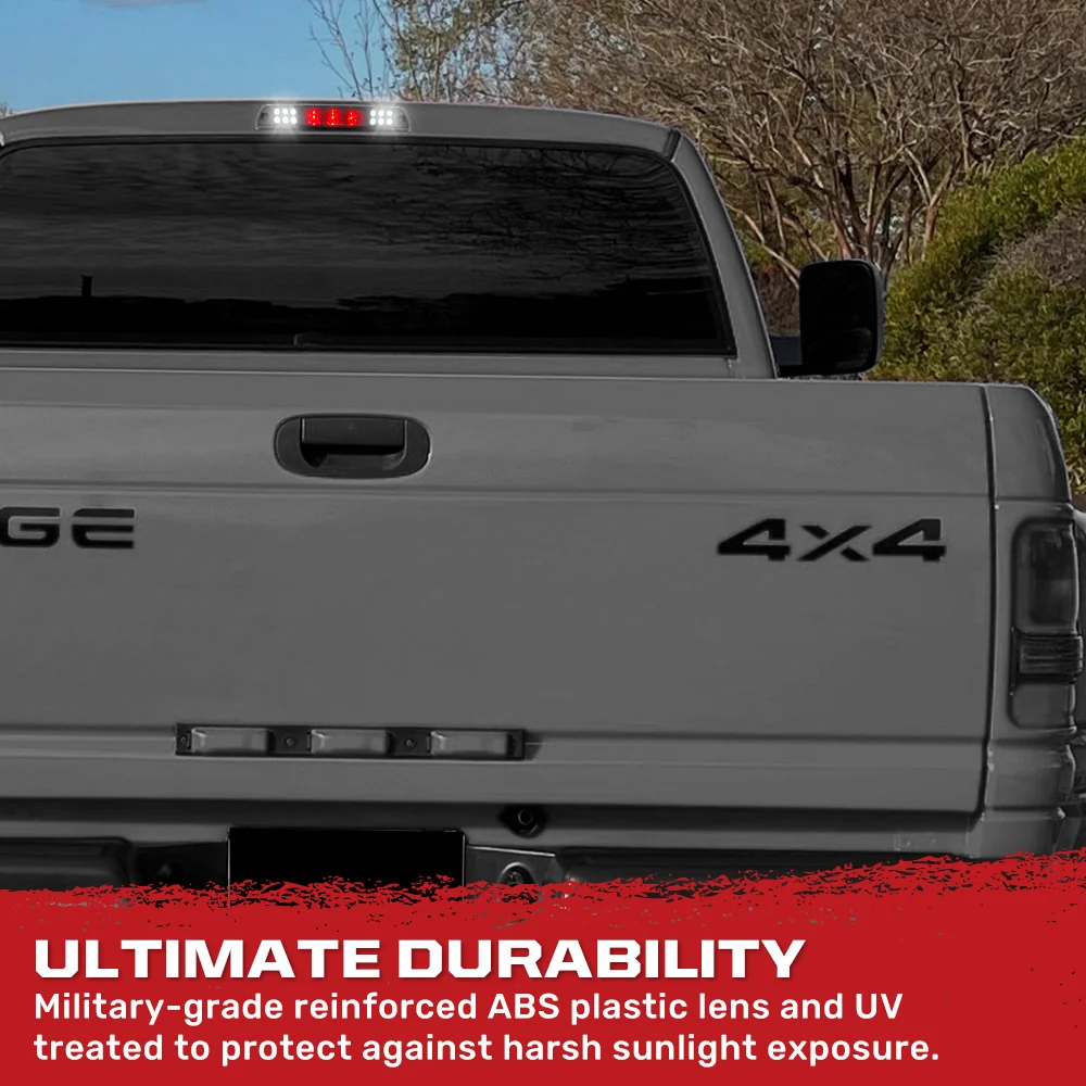 Dodge RAM 1500 94-01 3rd Brake Light Kit LED with Smoked Lens - Image 5