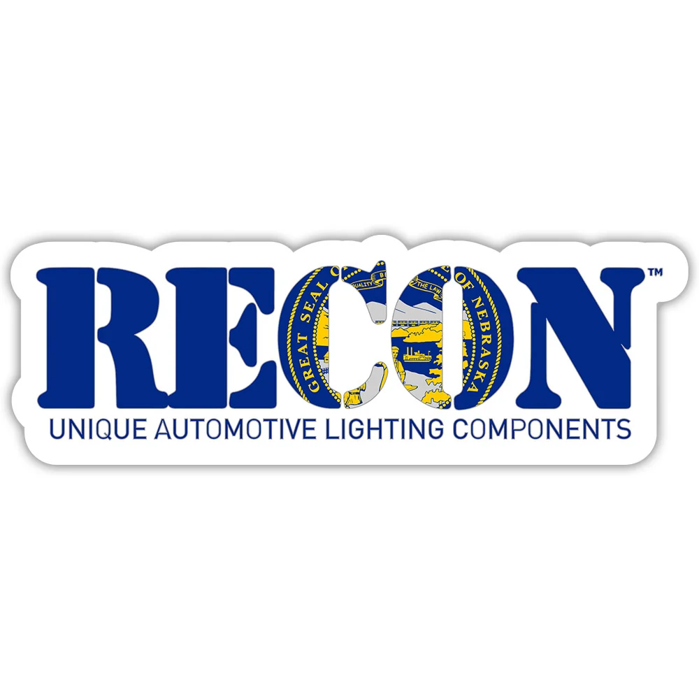 RECON U.S. State Decal Stickers - Choose Your State 7" x 2.75" Glossy Finish - Image 10