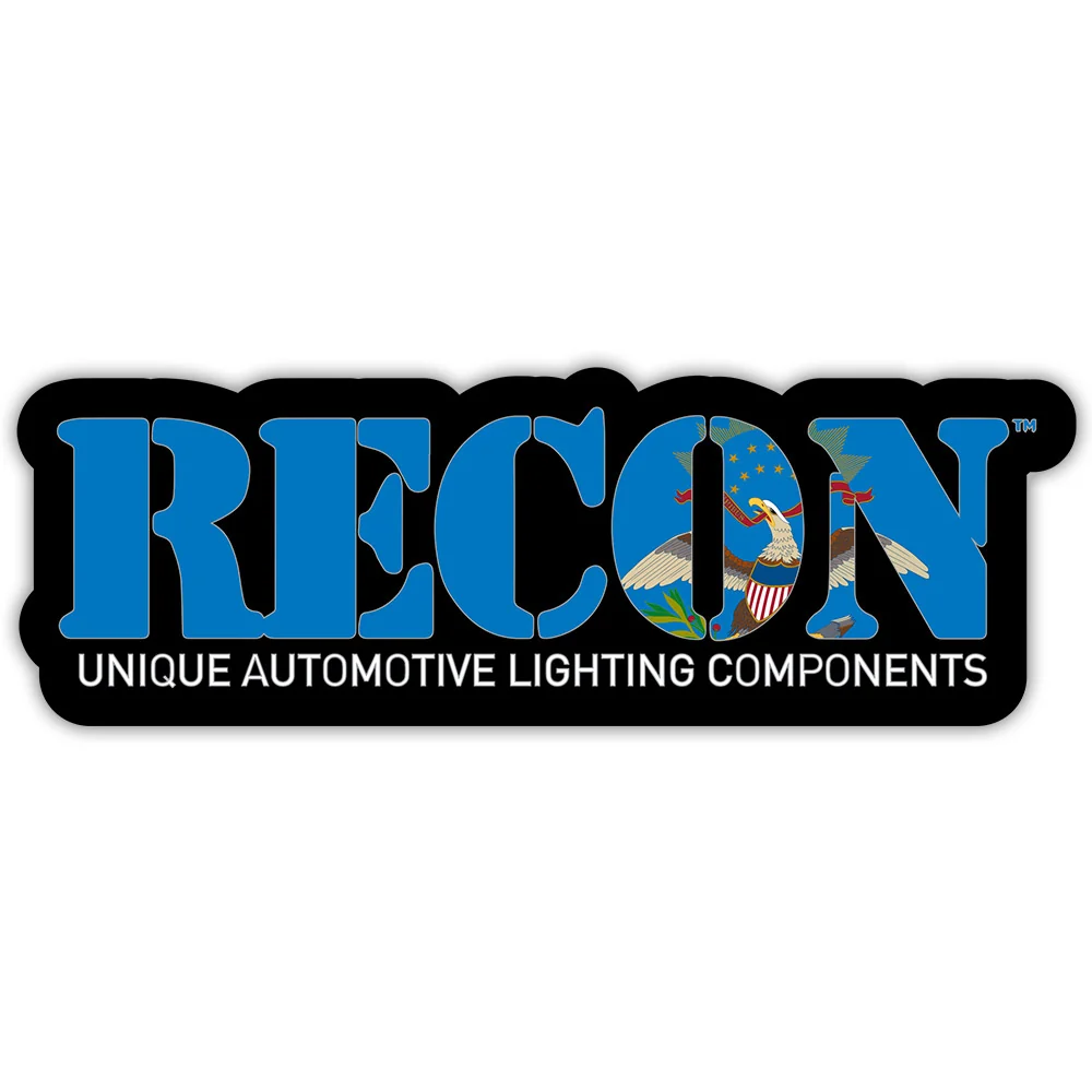 RECON U.S. State Decal Stickers - Choose Your State 7" x 2.75" Glossy Finish - Image 52