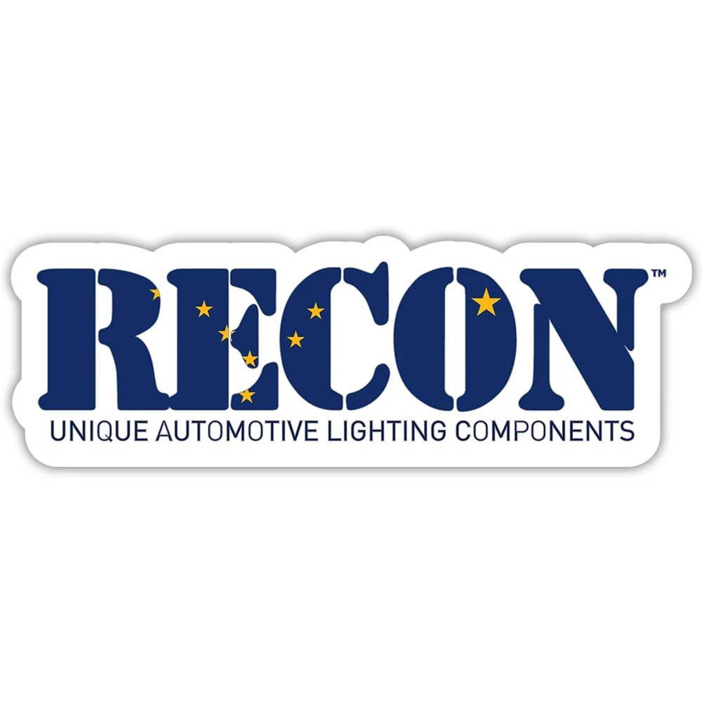 RECON U.S. State Decal Stickers - Choose Your State 7" x 2.75" Glossy Finish - Image 6