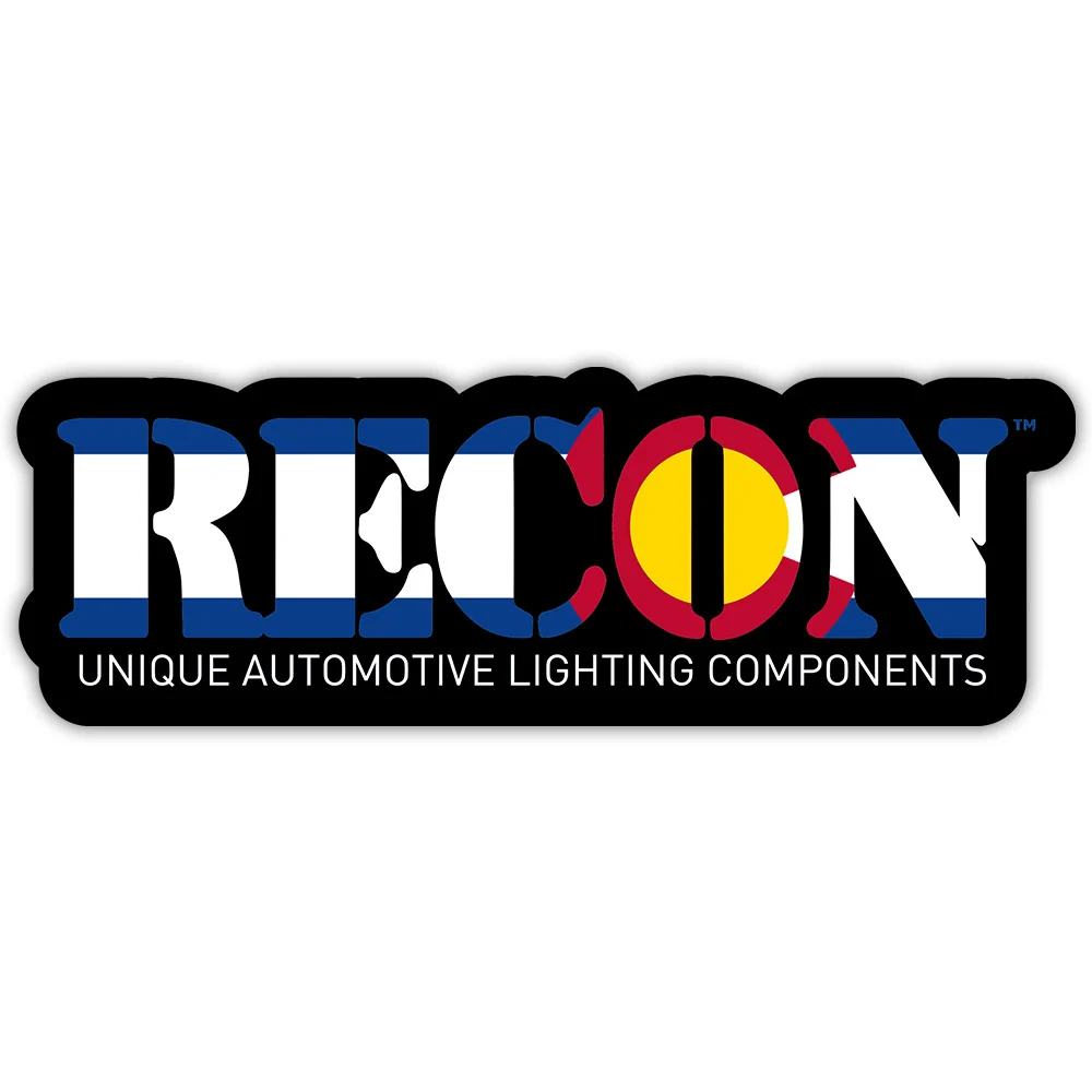RECON U.S. State Decal Stickers - Choose Your State 7" x 2.75" Glossy Finish - Image 66