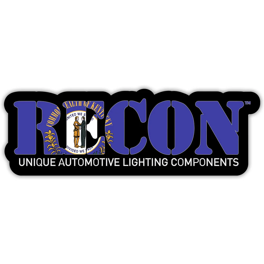 RECON U.S. State Decal Stickers - Choose Your State 7" x 2.75" Glossy Finish - Image 76