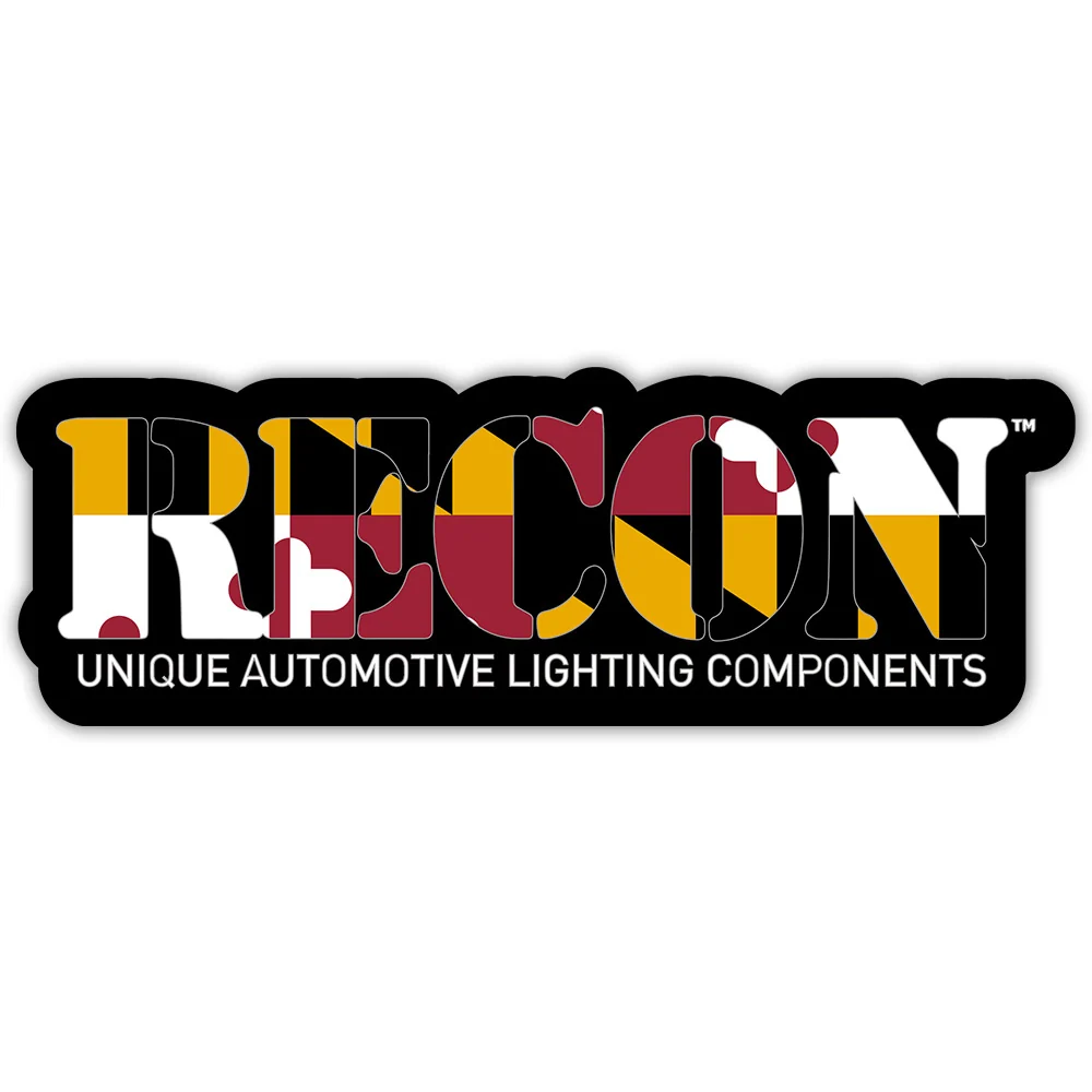 RECON U.S. State Decal Stickers - Choose Your State 7" x 2.75" Glossy Finish - Image 79