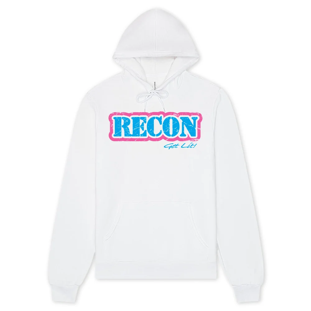 RECON Women's White Miami Vice Hoodie