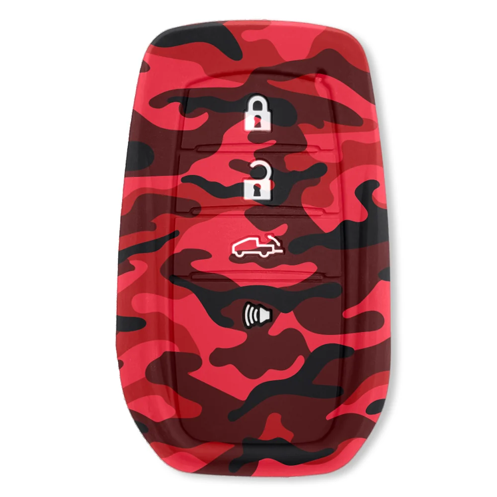 Toyota 22-26 Tundra & Tacoma 1-Piece 100% Silicone Rubber Key Fob Cover - Multiple Colors - Image 53